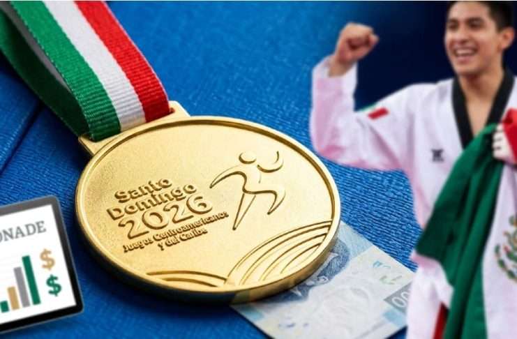 Medallistas de los Centroamericanos Santo Domingo 2026 recibirán estímulos económicos Medalla de oro sobre el tatami representando los estímulos económicos de la CONADE.