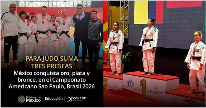 La selección nacional de parajudo sumó puntos cruciales en Brasil en el arranque del ciclo hacia Los Ángeles 2028.