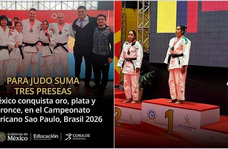 México conquista Oro, Plata y Bronce en el Campeonato Americano de Para Judo 2026 La selección nacional de parajudo sumó puntos cruciales en Brasil en el arranque del ciclo hacia Los Ángeles 2028.