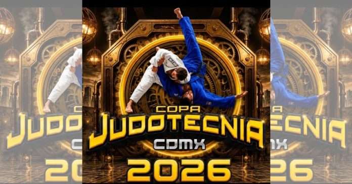 Rumbo a la Copa Judotecnia 2026, el máximo interclubes ya alista una histórica medalla de colección Póster oficial de la Copa Judotecnia 2026 torneo interclubes de judo.