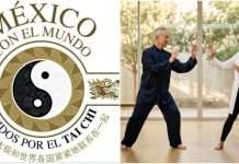 “Taichi por tu Salud” revelará el primer movimiento de la Forma 8 y la ciencia del Qigong Instructores de Taichi mostrando la Forma 8 estilo Yang para la transmisión en vivo.