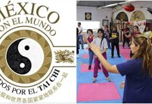Taichi por tu Salud transmitirá segundo movimiento de la Forma 8 estilo Yang previa al Estándar SEP-CONOCER Instructor ejecutando el segundo movimiento de la Forma 8 estilo Yang de Taichi.