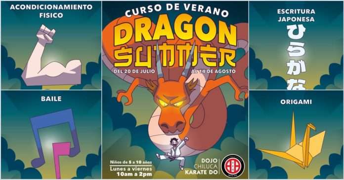 El curso "Dragon Summer 2026" en Dojo Chiluca combinará Karate Do Shito-Ryu, defensa personal y talleres culturales en Atizapán.