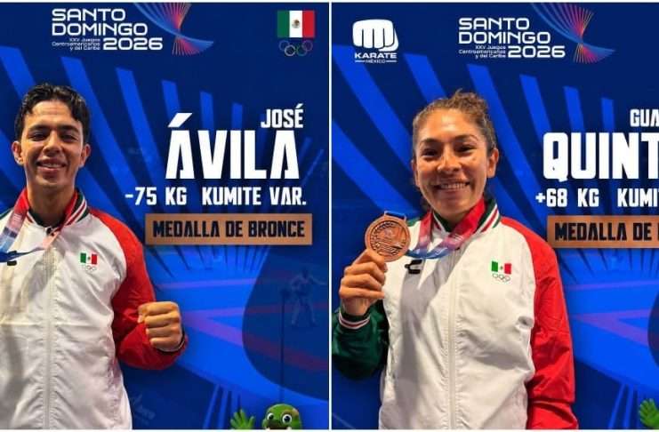 Concluye el karate mexicano en Santo Domingo 2026 con cosecha final de siete bronces México concluyó su participación en Karate en Santo Domingo 2026 con siete medallas de bronce.