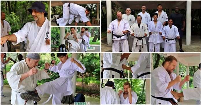 El legado de Sosai Masutatsu Oyama y Shihan Gessi Krame resonó en los Viveros de Coyoacán Entrenamiento tradicional de la Asociación de Karate-Do Kyokushinkai Shihan Gessi Krame en Viveros de Coyoacán.