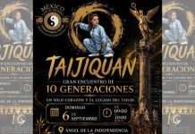 Festejarán la 10.ª Generación del Estándar de Taichi SEP-CONOCER con clase abierta en el Ángel de la Independencia Práctica masiva de Taichi a un costado del Ángel de la Independencia en la CDMX.