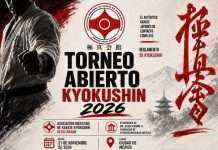 Fue Anunciado el Torneo Abierto Kyokushin 2026 en la CDMX en homenaje a Shihan Gessi Krame Cartel oficial del Torneo Abierto Kyokushin 2026 en homenaje a Shihan Gessi Krame.