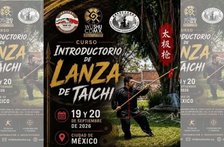 Impartirán Curso Introductorio de Lanza de Taichi rumbo al 10.° Seminario Internacional Sistema Chen con Maestros Alemanes El Curso Introductorio de Lanza de Taichi se impartirá los días 19 y 20 de septiembre en la CDMX.
