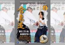 Impartirán el Seminario Internacional de Aikidō en Chiapas con Maestros de la Takemusu Aikido Association Cartel del 1er Seminario Internacional de Aikidō de la Academia Volki en Tuxtla Gutiérrez.