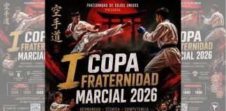 Iztapalapa recibirá la I Copa Fraternidad Marcial 2026 de Karate-Do Cartel e imagen oficial de la I Copa Fraternidad Marcial 2026 de Karate-Do en Iztapalapa.