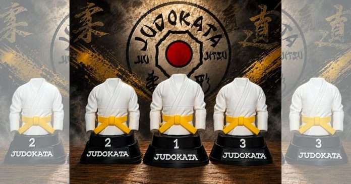 Judokata premiará con trofeos únicos a los dojos con mayor puntuación en su Torneo de Aniversario y Selectivo CDMX Trofeos exclusivos en forma de uwagi para los dojos con mayor puntuación general en el Torneo de Aniversario Judokata.