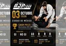 La FEMEXJIUJITSU anuncia el AJP Tour Mexico National Jiu-Jitsu Championship 2026 en la CDMX Cartel oficial del AJP Tour Mexico National Jiu-Jitsu Championship 2026.