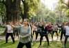 La meditación en movimiento del Taichi llegará al Bosque de Chapultepec Clase abierta de Taichi en la Fuente de Nezahualcóyotl del Bosque de Chapultepec.