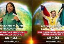 México logra actuación histórica en el Campeonato Mundial Juvenil IMMAF 2026 con 2 oros y un 4.° lugar mundial Wendy Lara y Mariana Estrada festejando sus medallas de oro en el Mundial Juvenil IMMAF 2026.