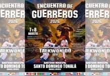 Santo Domingo Tonalá será sede del Encuentro de Guerreros y el Torneo Internacional de Taekwon-Do ITF Cartel del Torneo Internacional de Combates Taekwon-Do ITF Encuentro de Guerreros 2026 en Oaxaca.