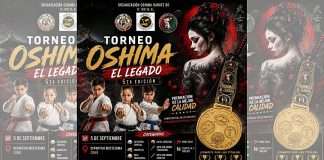 Se acerca el Torneo Oshima “El Legado” 5.ª Edición con rankeo internacional en la CDMX Cartel oficial del Torneo Oshima El Legado 5a Edición en el Deportivo Moctezuma.