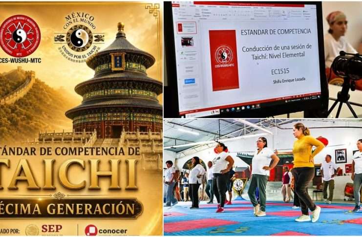 Últimos días para obtener una beca en la Certificación Oficial SEP-CONOCER de Taichi 2026 La 10.ª Generación del Estándar de Competencia de Taichi EC1515 inicia el 5 de septiembre de 2026.