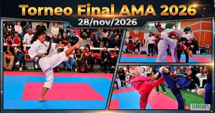 Anuncian el Campeonato Final AMA 2026 para el Cierre de Temporada en el Valle de México (1) Anuncio oficial del Campeonato Final AMA 2026 encabezado por el Shihan Luis Kim Rivas.