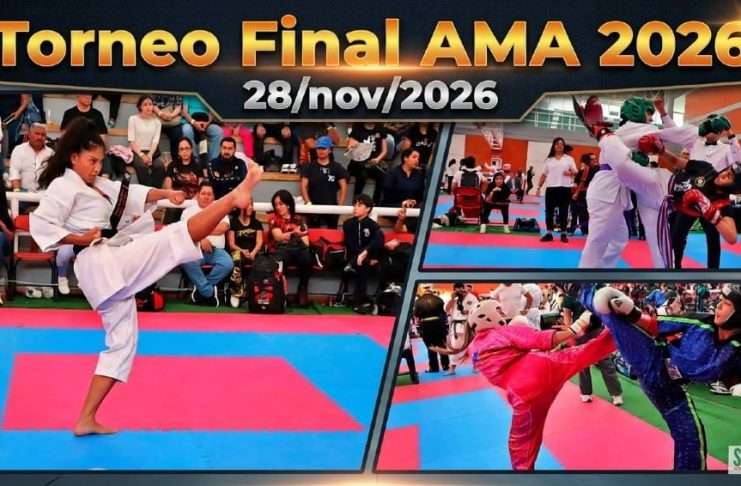 Anuncian el Campeonato Final AMA 2026 para el Cierre de Temporada en el Valle de México Anuncio oficial del Campeonato Final AMA 2026 encabezado por el Shihan Luis Kim Rivas.