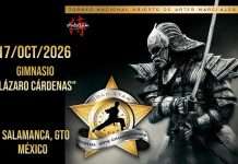 ¡Arranca la Cuenta Regresiva! Salamanca Se Prepara para el Torneo Nacional “Gold Star 2026” Cartel oficial del Torneo Nacional Abierto de Artes Marciales Gold Star 2026 en Salamanca.