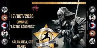 ¡Arranca la Cuenta Regresiva! Salamanca Se Prepara para el Torneo Nacional “Gold Star 2026” Cartel oficial del Torneo Nacional Abierto de Artes Marciales Gold Star 2026 en Salamanca.