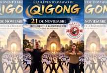Convocan a Mega Clase Masiva de Qigong en el Monumento a la Revolución de la CDMX Practicantes se reúnen para una clase masiva de Qigong en la Ciudad de México.