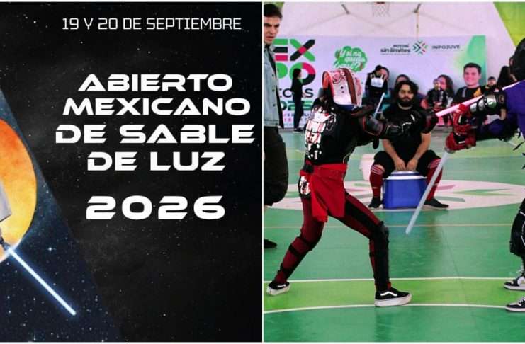 El ‘Poder de la Fuerza’ llegará a SLP con el Cuarto Abierto Mexicano de Sable de Luz 2026 El Poder de la Fuerza en el Abierto Mexicano de Sable de Luz en San Luis Potosí.