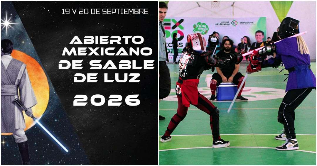 El Poder de la Fuerza en el Abierto Mexicano de Sable de Luz en San Luis Potosí.