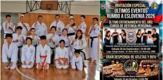 Equipo de IKU México Invita a Curso de Defensa Personal y Despedida Rumbo al Mundial de Eslovenia Integrantes del equipo IKU México que competirán en el Mundial de Karate en Eslovenia.
