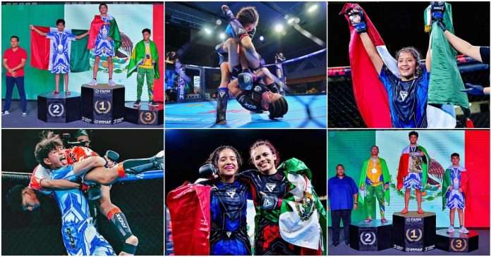 México se coronó campeón panamericano de MMA por sexta vez consecutiva en Monterrey, Nuevo León.