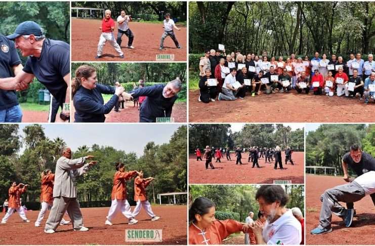 La CIDH México Iberoamérica Entregó Reconocimientos a Maestros y Practicantes de Artes Marciales en Viveros de Coyoacán Maestros de artes marciales recibiendo reconocimientos de la CIDH en Viveros de Coyoacán.
