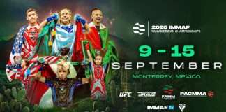 Monterrey Será Sede del Campeonato Panamericano de Artes Marciales Mixtas IMMAF 2026 La Arena Mobil Súper de Monterrey recibirá el Panamericano de Artes Marciales Mixtas IMMAF 2026 del 9 al 15 de septiembre.