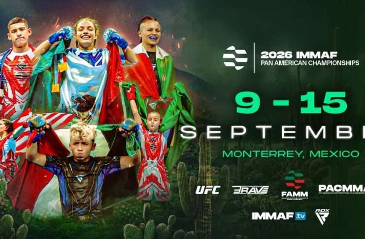 Monterrey Será Sede del Campeonato Panamericano de Artes Marciales Mixtas IMMAF 2026 La Arena Mobil Súper de Monterrey recibirá el Panamericano de Artes Marciales Mixtas IMMAF 2026 del 9 al 15 de septiembre.