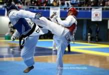 ¡Poder, Honor y Tradición! El Mundo Celebra el Día Internacional del Taekwondo Atletas celebrando y compitiendo en el Día Internacional del Taekwondo.