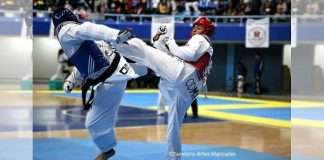 ¡Poder, Honor y Tradición! El Mundo Celebra el Día Internacional del Taekwondo Atletas celebrando y compitiendo en el Día Internacional del Taekwondo.