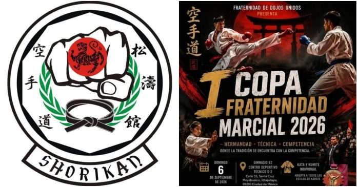 Shorikan La casa de la victoria se alista para la I Copa Fraternidad Marcial El dojo Shorikan "La casa de la victoria" estará presente en la I Copa Fraternidad Marcial el 6 de septiembre en Iztapalapa.