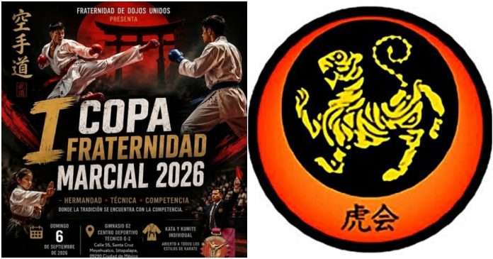 Practicantes del dojo Torakai La Senda del Tigre se preparan para la Copa Fraternidad Marcial.