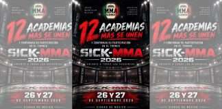 Torneo SICK-MMA 2026: Una Vitrina de Visorías que Reunirá a 6 Promotoras en la CDMX Cartel del Torneo SICK-MMA 2026 en la Academia Bonebreaker Central de la CDMX.