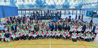 Abanderan a la Delegación Mexicana hacia Juegos Olímpicos de la Juventud Dakar 2026 La delegación mexicana fue abanderada rumbo a Dakar 2026, justa que contará con el debut olímpico del Wushu, además de Judo, Taekwondo y Karate.
