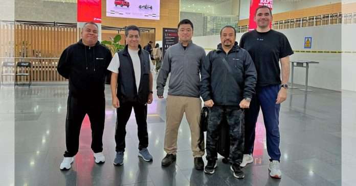 Llegada de Keisuke Nemoto Shihan al Aeropuerto Internacional de la Ciudad de México para el JKA Kaiten Tour 2026.