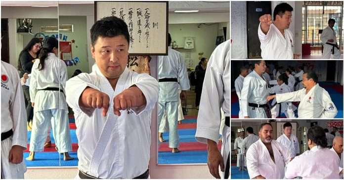 Cátedra Histórica en la CDMX, con la Etapa Final del JKA México Kaiten Tour 2026. Cortesía. Yoshiharu Osaka Shihan y Keisuke Nemoto Shihan brindan cátedra magistral en la etapa final del JKA México Kaiten Tour 2026.