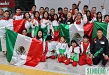 Con Emoción y Mentalidad Ganadora, Delegación Mexicana de Karate Shudokan Partió al Mundial IKU Eslovenia 2026 Delegación de la Federación Mexicana de Karate Shudokan en el AICM rumbo al Mundial IKU Eslovenia 2026.