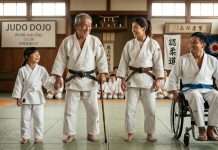Día Mundial del Judo 2026, El Dojo Como Refugio y Familia Bajo el Lema de la Pertenencia Judocas abrazándose en el tatami en la conmemoración del Día Mundial del Judo 2026.