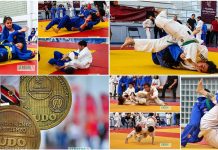 Emoción y Gran Nivel Marcial en el Torneo de Judo de los 2.° Juegos Deportivos de Azcapotzalco Acción en el Torneo de Judo de los 2.° Juegos Deportivos de Azcapotzalco en el Deportivo Victoria de las Democracias.