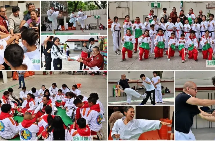 Equipo de IKU México pule Últimos Detalles Rumbo al Mundial de Karate Eslovenia 2026 Atletas del equipo IKU México con uniformes oficiales rumbo al Mundial de Karate en Eslovenia.