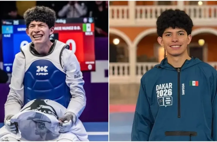 El Tricampeón Mundial Guillermo Cortés Lidera a la Selección Mexicana de Taekwondo Rumbo a Dakar 2026 Guillermo Cortés celebra su clasificación a los Juegos Olímpicos de la Juventud Dakar 2026.