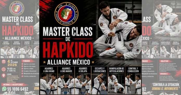 La Defensa Personal coreana llegará a Valle de Chalco con Master Class de Hapkido Los Sabonim de Alliance Hapkido México impartirán una capacitación intensiva de Hapkido y defensa personal coreana en Valle de Chalco.