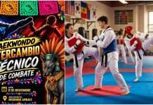 Oportunidad de elevar Nivel de Kyorugui en Intercambio Técnico de Combate de Taekwondo Intercambio Técnico de Combate de Taekwondo organizado por Dinastía Lobos en la Gustavo A. Madero.