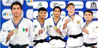 ¡Oro para México! Lalo Sagastegui se Corona Campeón en la Málaga Senior European Cup 2026 Eduardo Lalo Sagastegui con la medalla de oro en la Málaga Senior European Cup 2026 de Judo.