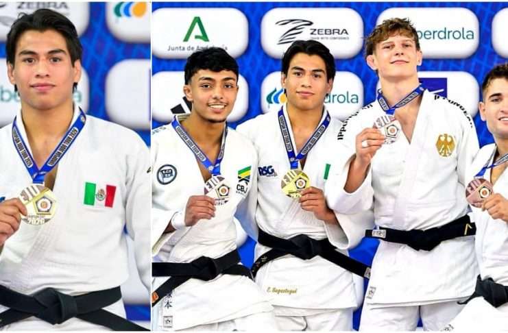 ¡Oro para México! Lalo Sagastegui se Corona Campeón en la Málaga Senior European Cup 2026 Eduardo Lalo Sagastegui con la medalla de oro en la Málaga Senior European Cup 2026 de Judo.
